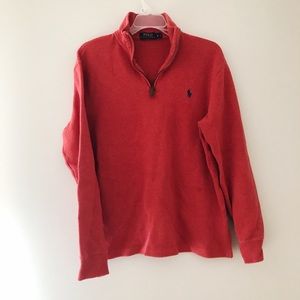Polo Quarter Zip Sweatshirt